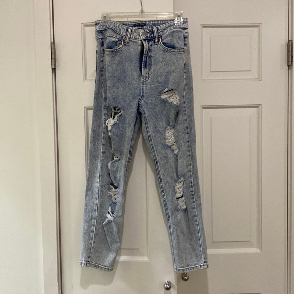 Wild fable acid wash ripped jeans